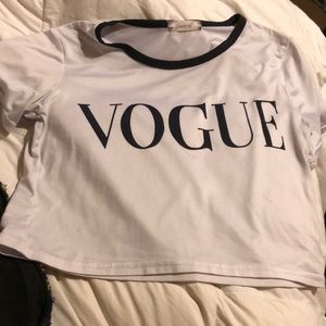 vogue crop top